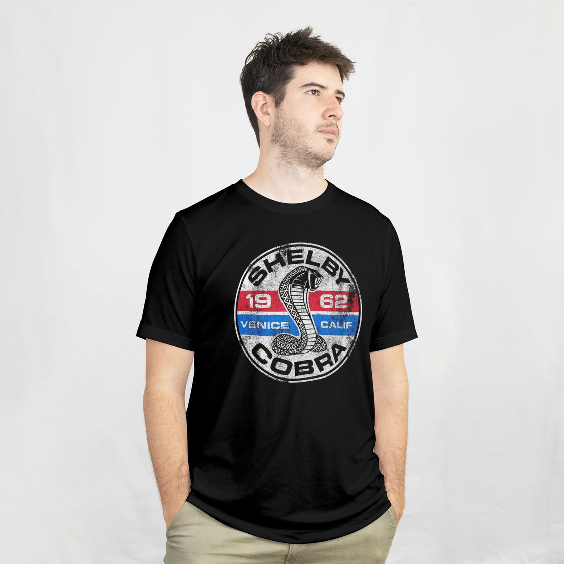 Shelby Cobra Graphic Print Regular Fit T-Shirt
