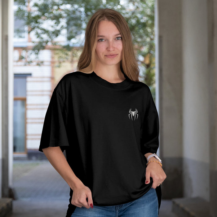 Urban Web Oversize Spider Tee- Unisex Oversized