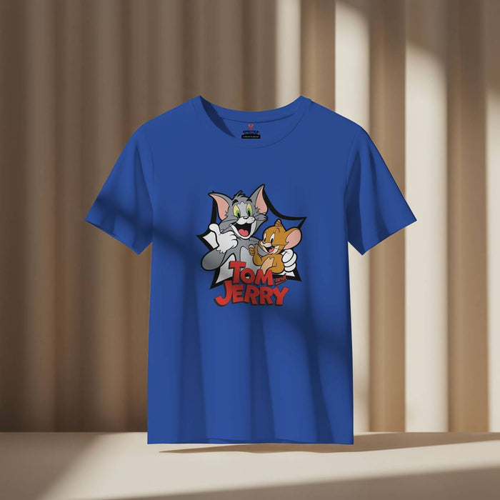 Tom & Jerry Classic Oversize Cartoon Tee