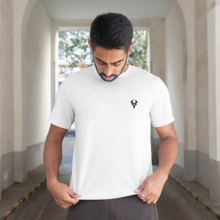 Viking Warrior Graphic White T-Shirt