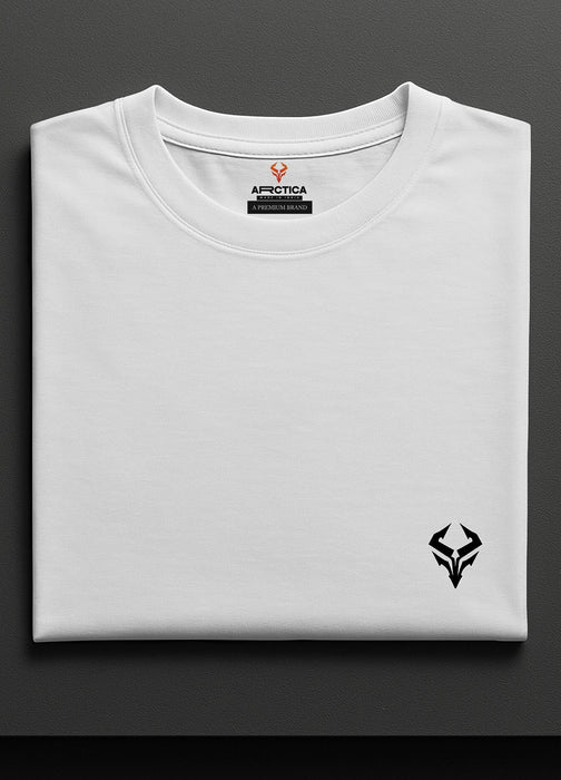 Viking Warrior Graphic White T-Shirt