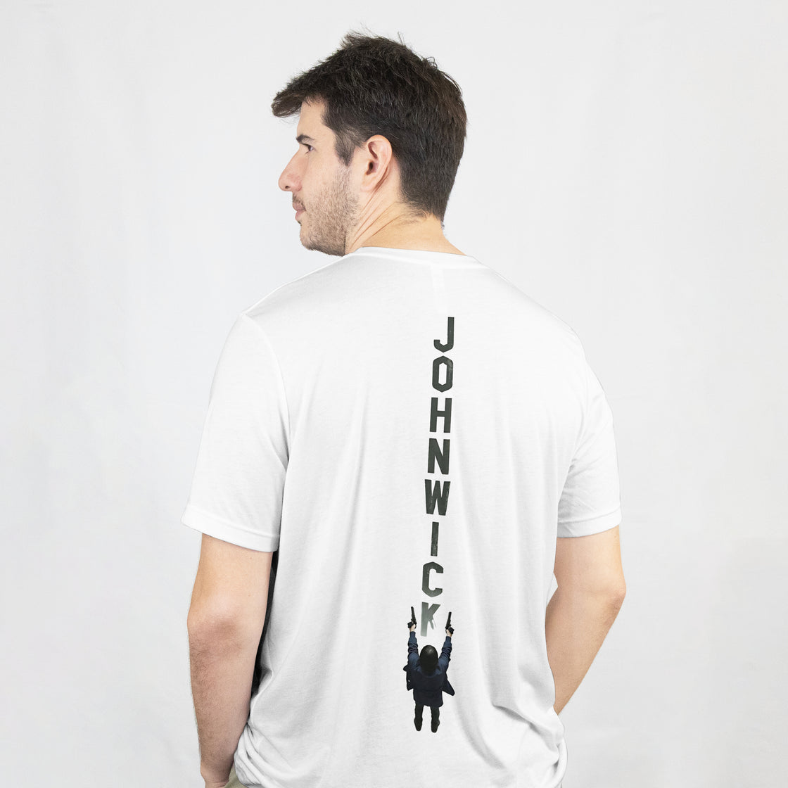 Action Legend John Wick Printed Regular Fit T-Shirt Round Neck.